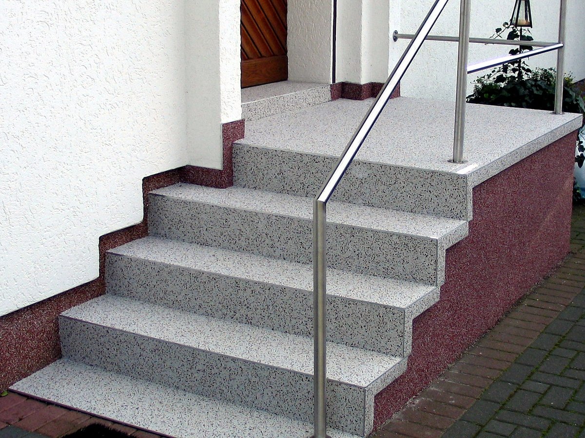 WST Decorative covering PU external staircase